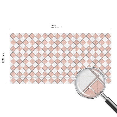 Romburi geometrice Folie geam să nu se vadă din exterior