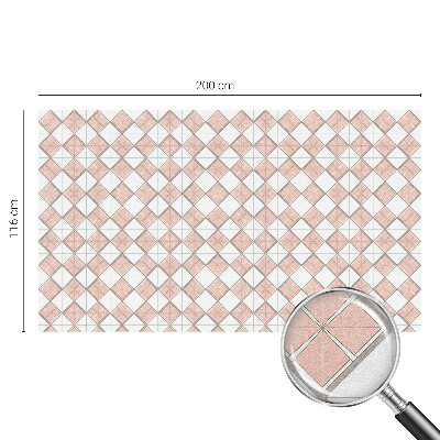 Romburi geometrice Folie geam să nu se vadă din exterior