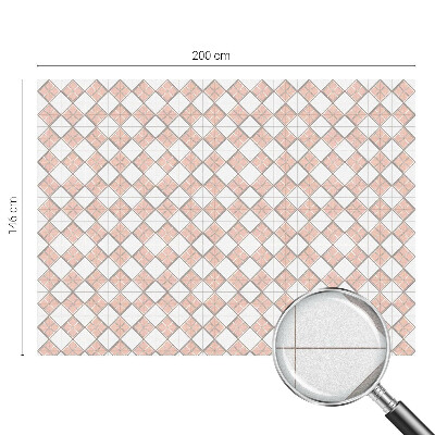 Romburi geometrice Folie geam să nu se vadă din exterior
