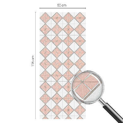 Romburi geometrice Folie geam să nu se vadă din exterior