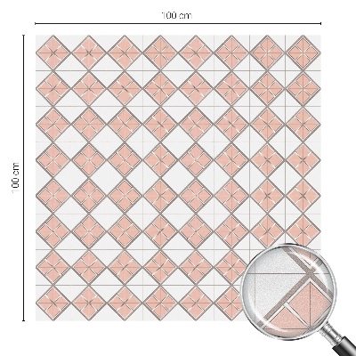 Romburi geometrice Folie geam să nu se vadă din exterior