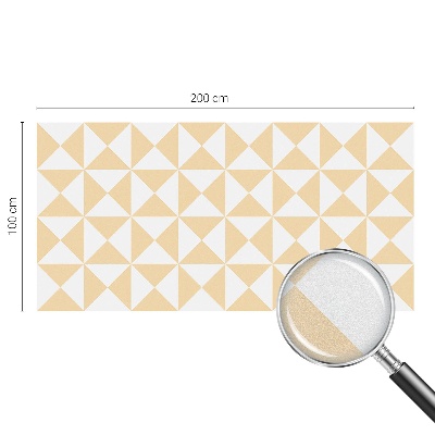 Triunghiuri geometrice Folie geam intimitate model vitraliu