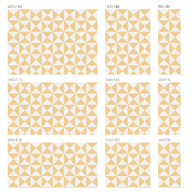 Triunghiuri geometrice Folie geam intimitate model vitraliu