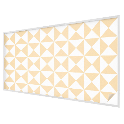 Triunghiuri geometrice Folie geam intimitate model vitraliu