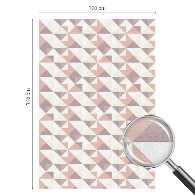 Triunghiuri moderne Folie autocolantă geam