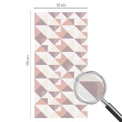 Triunghiuri moderne Folie autocolantă geam