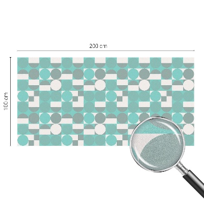 Forme geometrice Folie geam să nu se vadă din exterior