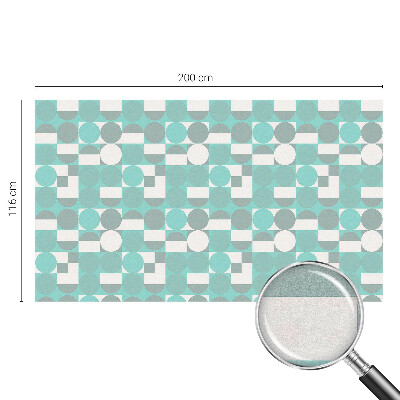 Forme geometrice Folie geam să nu se vadă din exterior