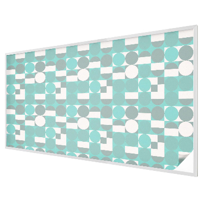 Forme geometrice Folie geam să nu se vadă din exterior