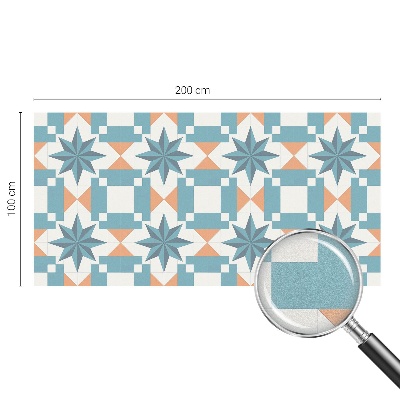 Stele albastre Folie geam intimitate model vitraliu