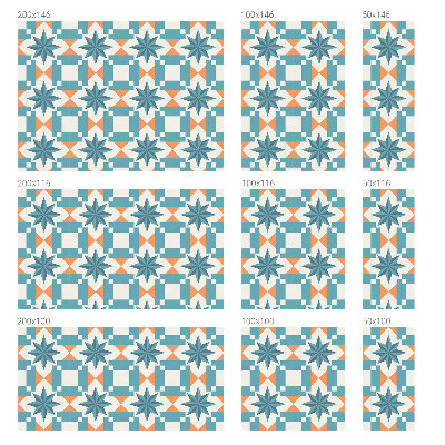 Stele albastre Folie geam intimitate model vitraliu