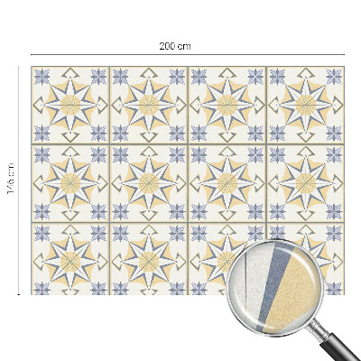 Stele geometrice Folie geam intimitate model vitraliu