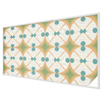 Armonie geometrică Folie decorativă geam vitraliu