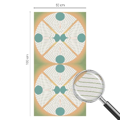 Armonie geometrică Folie decorativă geam vitraliu