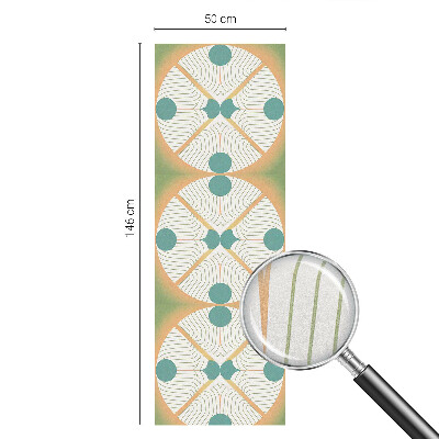 Armonie geometrică Folie decorativă geam vitraliu