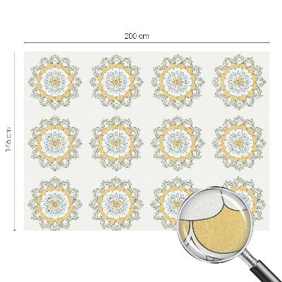 Mandale colorate Folie decorativă geam vitraliu