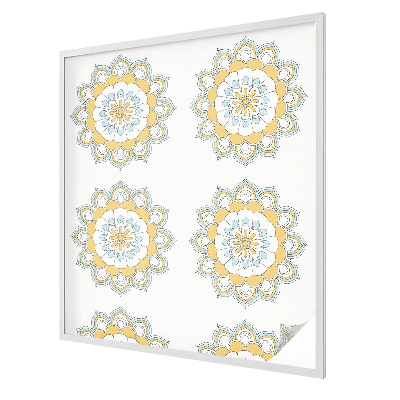 Mandale colorate Folie decorativă geam vitraliu