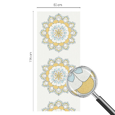 Mandale colorate Folie decorativă geam vitraliu