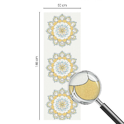 Mandale colorate Folie decorativă geam vitraliu