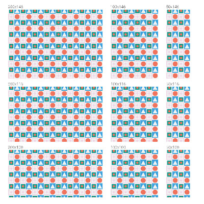 Modele abstracte Folie autocolantă geam