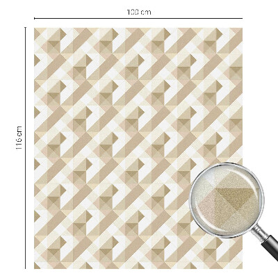 Modele triunghiulare Folie autocolantă geam