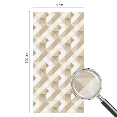 Modele triunghiulare Folie autocolantă geam