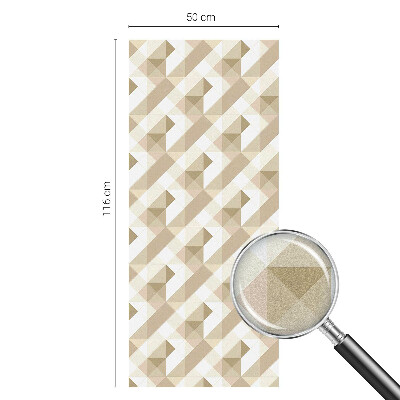 Modele triunghiulare Folie autocolantă geam