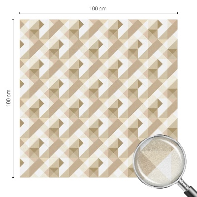 Modele triunghiulare Folie autocolantă geam