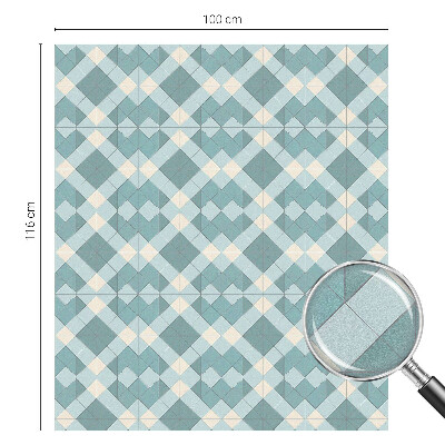 Modele geometrice Folie geam să nu se vadă din exterior