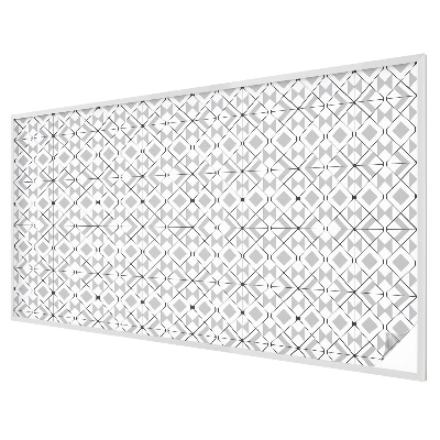 Modele geometrice Folie opacă geam cu model vitraliu