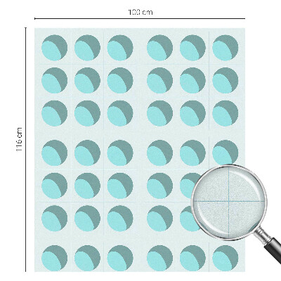 Roți moderne Folie geam intimitate model vitraliu