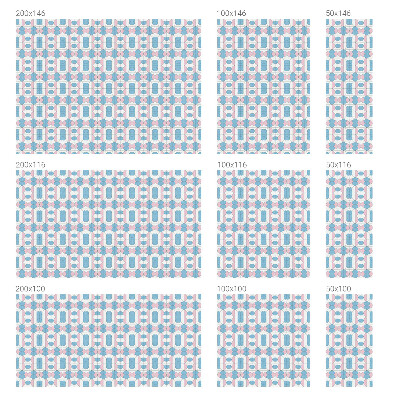 Modele pastelate Folie autocolantă geam