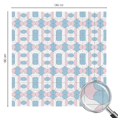 Modele pastelate Folie autocolantă geam