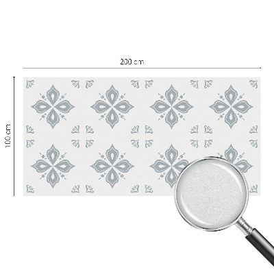 Simetrie geometrică Folie decorativă geam vitraliu