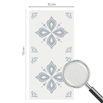 Simetrie geometrică Folie decorativă geam vitraliu