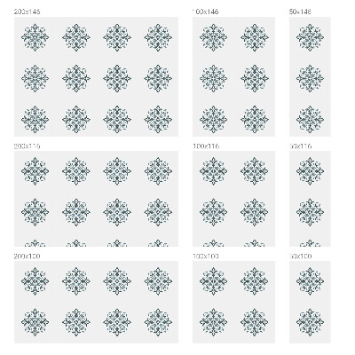 Ornament clasic Folie autocolantă geam