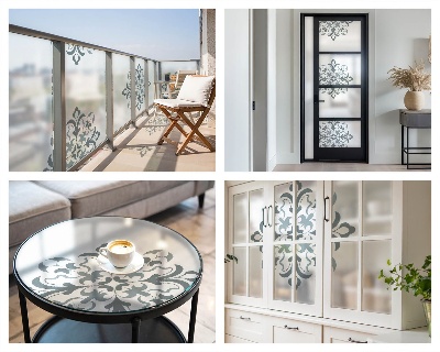 Ornament clasic Folie autocolantă geam