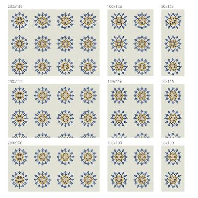 Mandala decorativă Folie geam intimitate model vitraliu