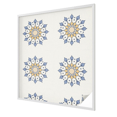 Mandala decorativă Folie geam intimitate model vitraliu