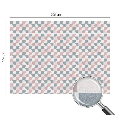 Modele pastelate Folie opacă geam cu model vitraliu