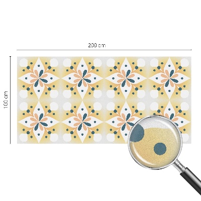 Simetria florală Folie geam să nu se vadă din exterior