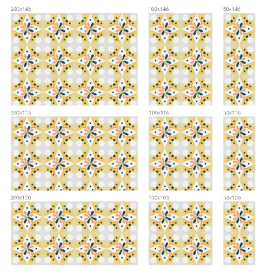 Simetria florală Folie geam să nu se vadă din exterior