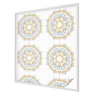 Mandale boho Folie decorativă geam vitraliu