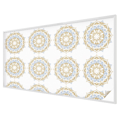 Mandale boho Folie decorativă geam vitraliu