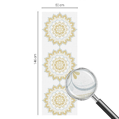 Mandala florală Folie autocolantă geam