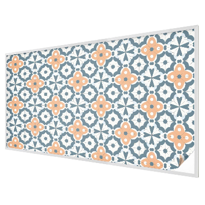 Flori mozaicate Folie geam intimitate model vitraliu