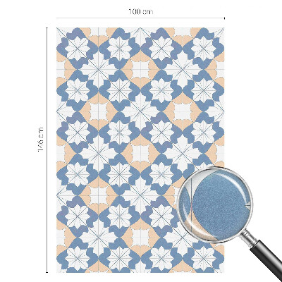 Modele simetrice Folie decorativă geam vitraliu