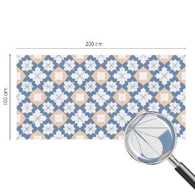 Modele simetrice Folie decorativă geam vitraliu