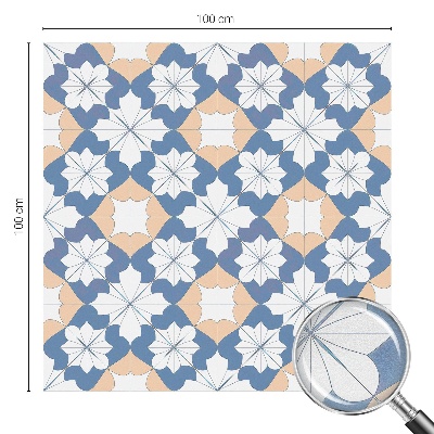 Modele simetrice Folie decorativă geam vitraliu