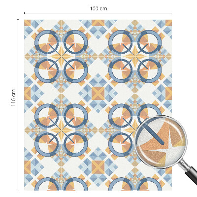 Model geometric Folie geam intimitate model vitraliu